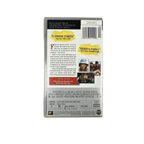 Office Space (UMD-Movie, 2005) Authentic, Tested - Picture 3 of 3